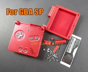 1 комплект за Gameboy Advance SP корпус във формата на миди делото за игралната конзола GBA SP корпус във формата на миди със стикери има бутони част