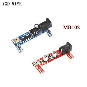 10 бр. DC 3.3V 5 В USB MB102 модул доставка на регулатор на напрежение 2-канален MB-102 макетный модул за arduino Сам Kit