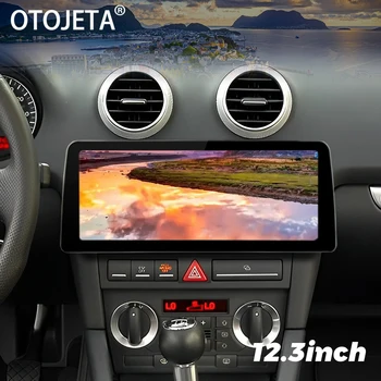 12,3 инча 1920*720 Екран Радио Android 13 Автомобилен Плейър Стерео За Audi A3 S3 RS3 2003-2012 GPS Мултимедийно Главното Устройство Carplay