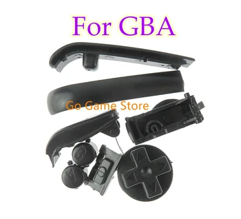 2 комплекта бутони за GBA d-pad, OEM бутон за включване изключване захранване за Gameboy Advance, бутон A, B, L, R, на клавиатурата