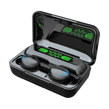 2023 НОВ TWS Безжична Bluetooth 5.2 9D HI-FI стерео Слушалките с шумопотискане, водоустойчиви спортни слушалки за iphone