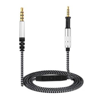3,5 мм Plug-2,5 мм Plug Стерео аудио кабел Подмяна на Кабел за слушалки за AKG K450 K451 K452 K480 Q460 аудио кабел за слушалки