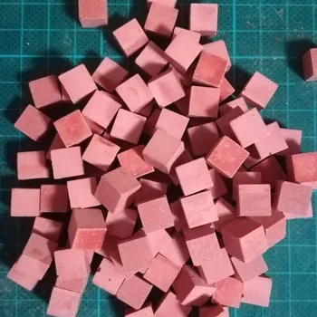 450 бр., 1 см, червена имитация квадратни Тухли, модел сладкиш на масата 