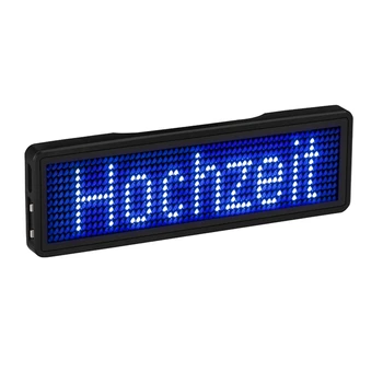 Bluetooth Led номинална икона Акумулаторна светлинна табела САМ Програмируеми прокручивающаяся обяви led дисплей, тип 5