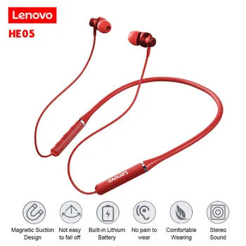 Lenovo XE05/HE05 Безжични слушалки Bluetooth версия 5.0, детска слушалки, водоустойчиви спортни слушалки IPX5 с микрофон с шумопотискане