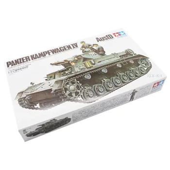 Tamiya 35096 1/35 Мащаб на Втората световна Война Немски Танк Panzer IV Ausf D Дисплей са подбрани Пластмасова Играчка за Сглобяване на Комплект от Модели на Сгради