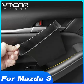 Vtear За Mazda 3 BP Аксесоари Кутия За Съхранение на Врати на коли Контейнер Организатор на Предните и Задните Врати Промяна в Интериора на Автомобила 2019-2022