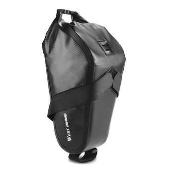 WEST BIKING, Чанта за каране на седлото, Водоустойчив Мотор чанта под Седалката, по-Голямата голям мотор чанта за съхранение, Быстросъемная велосипедна чанта