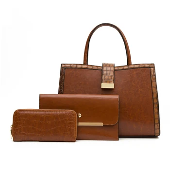 Висококачествени дамски чанти от изкуствена кожа с Голям Капацитет, дамски Чанти-незабавни посланици на рамо, модерен дизайнерски дамски чанти-тоут, Нова Пътна чанта