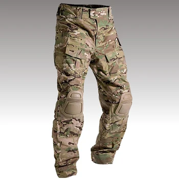 Военни камуфляжные тактически панталони Ripstop Мъжки ежедневни водоустойчив улични мъжки панталони-карго с множество джобове