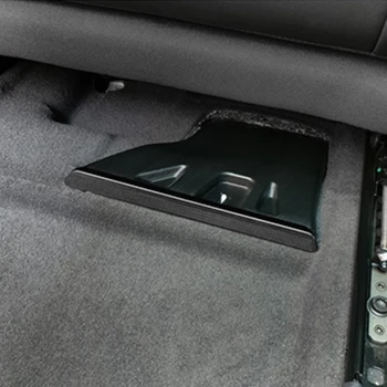 За Audi Q4 E-Tron 2022 ABS Черно Изход за автомобилна седалка, отдушник, Защитно покритие, Декорация, стикери, аксесоари за автомобили