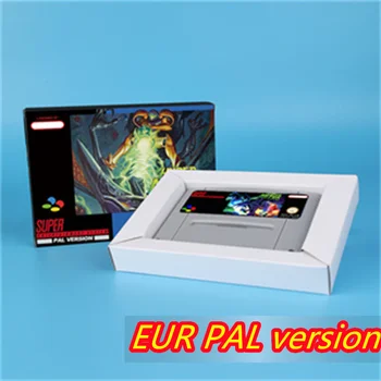за Hyper Metroided (Пестене на батерията) 16-битова игрална карта Super Metroided Рана за игралната конзола SNES версията EUR PAL