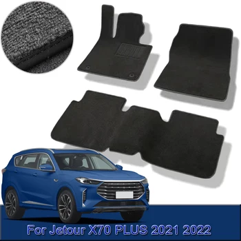 За Jetour X70 PLUS 2021 2022 Автомобилни Постелки по Поръчка, Водоустойчиви Нескользящие Постелки За Пода, Подложки За Интериорен дизайн, Подложки За Краката, Аксесоари