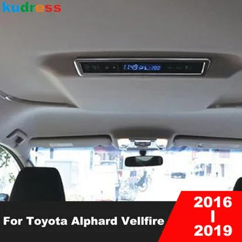 За Toyota Alphard Vellfire 2016 2017 2018 2019 Matte Задната Част На Покрива, На Капака На Ключа Климатик Ac, Тапицерия За Кола, Аксесоари