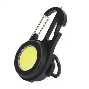 Колоездене Мини Led Фенерче Преносим Многофункционален Мини USB Ключодържател COB Работни Светлини Външна Сервизна Лампа