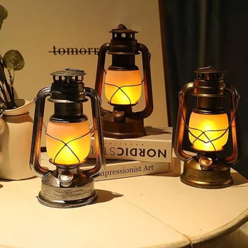 Креативна туризъм лампа, преносими маслени нощни лампи, Декорация спални, работещи на батерии, окачена лампа в скандинавски стил