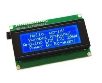 Модул LCD дисплей с подсветка 2004 20x4 HD44780 Символи LCM за uno r3