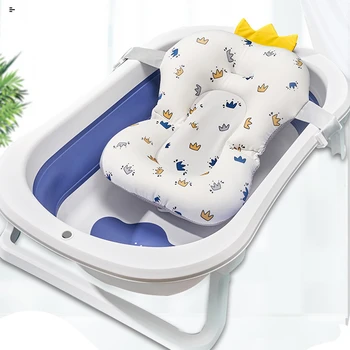 Нов дизайн, детска Сгъваема поставка за измерване на температура на ваната за новородени