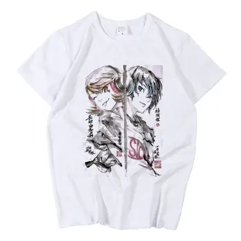 Нова тениска Persona 5 Рен Amamiya за cosplay p5 Makoto Ниидзима, тениска с изображение, туш, Модни Мъжки И дамски ризи
