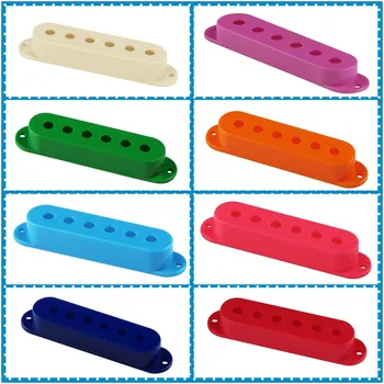 Новост, 9 бр. пластмасов калъф за мембрана за електрически китари, калъф за пикап е с една намотка, 48 мм/50 мм/52 мм, много цветове за избор