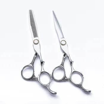 ножици за коса 6-инчов професионални ножици за грижа за кучетата, ножици за коса с директен подшипниковым винт, персонални прическа във фризьорски салон