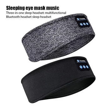 Оригиналната еластична превръзка на главата Bluetooth, маска за очи, безжични слушалки Bluetooth за сън, спортна превръзка на главата за сън, слушалки, Bluetooth