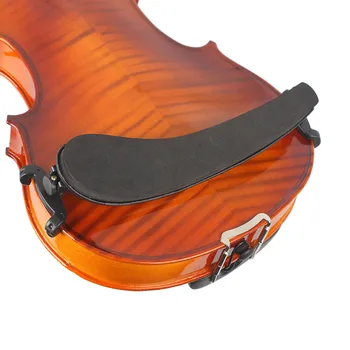 Поставка за виола на рамото за виоли 15,5-16,5 см, регулируема височина и ъгъл на наклона, лека пластмасова поставка с удобна порести възглавница