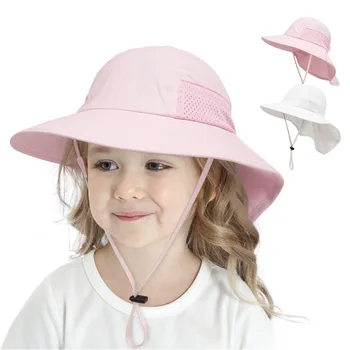 Пролетно-лятна шапка за малки момчета, бейзболна шапка с надпис за деца, памучен бейзболна шапка с регулируема козирка, слънчеви шапки за момичета, остроконечная шапка