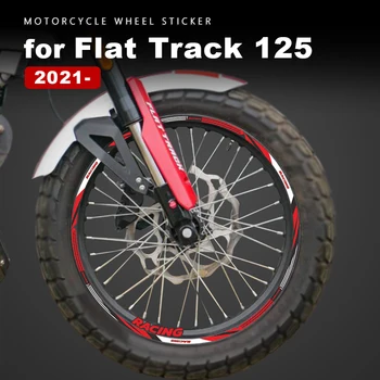 Стикер на колелото на мотоциклет, Водоустойчив Стикер на джанта, 19-инчов лента в лента за аксесоари FB Mondial Flat Track 125 2021
