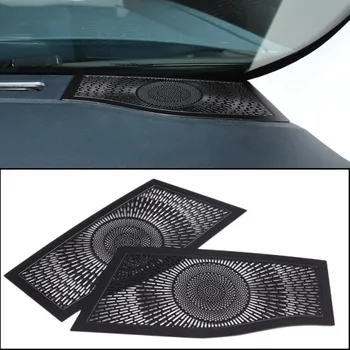 Тапицерия на арматурното табло вътрешността на колата от неръждаема стомана, аудио високоговорител, пищялка, подходящ за Ford Maverick 2022, защитни аксесоари