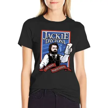 Тениска Джаки Daytona-Обикновен човек, Барман, скъпа облекло, тениски, дамски тениски с изображение за жени