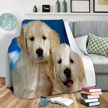 Флисовое одеяло със забавна куче, Носимое одеяло с 3D принтом, флисовое одеало за възрастни/деца, шерп-одеяло, Директна доставка 01