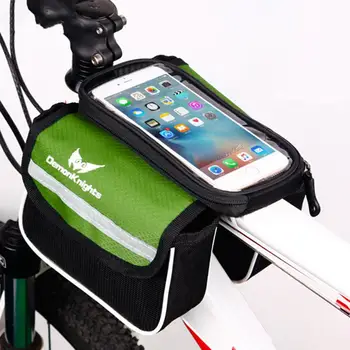 Чанта за каране на велосипед рамка, двойни странични джобове, преносима велосипедна чанта, с горната тръба, Противоударная велосипедна предната чанта, аксесоари за езда