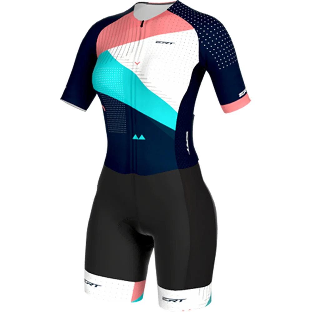 Veselin enchev 2023, женски велосипеди костюм с къси ръкави, летен спортен костюм за колоездене на открито, велосипеди боди, вградена възглавница 20D, адаптивни